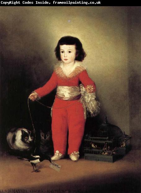 Francisco Goya Manuel Osorio de Zuniga